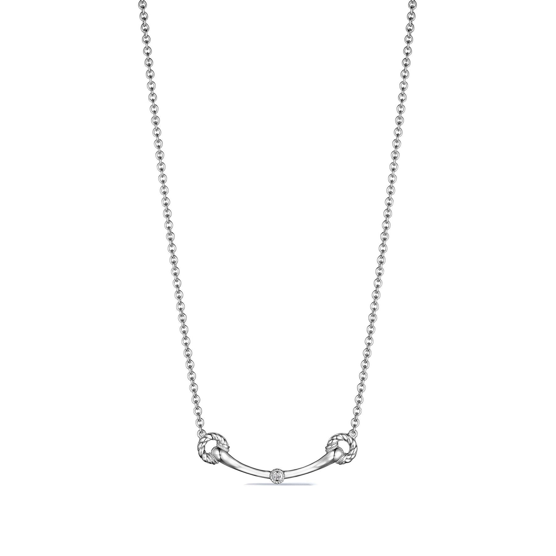 Vienna Bit Necklace with Diamonds