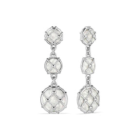 Isola Triple Drop Earrings with Mother of Pearl