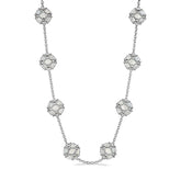 Isola Station Necklace with Mother of Pearl