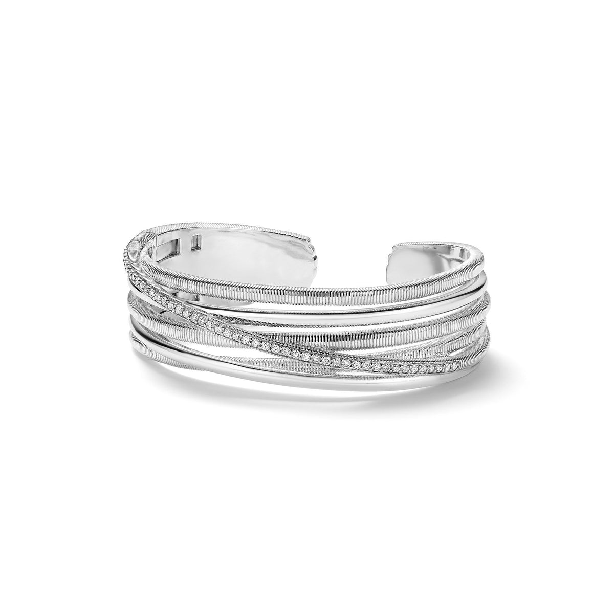 Eternity Highway Cuff with Diamonds