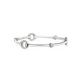 Vienna Stack Bangle with Diamonds