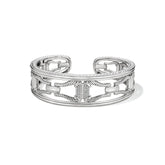 Vienna Stirrup Cuff with Diamonds