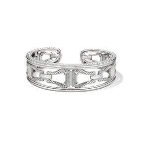 Vienna Stirrup Cuff with Diamonds