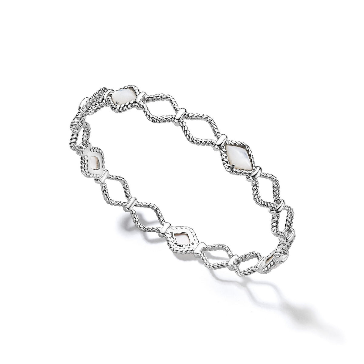 Isola Bangle with Mother of Pearl