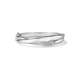Gaia Bangle Bracelet with Diamonds