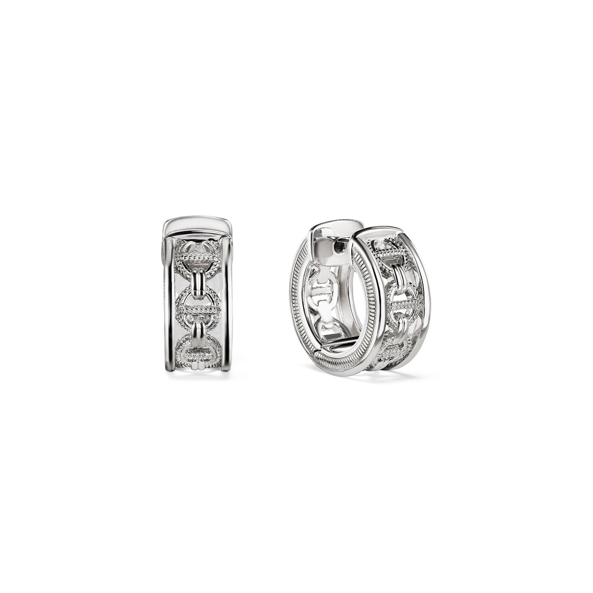 Vienna Huggie Hoop Earrings