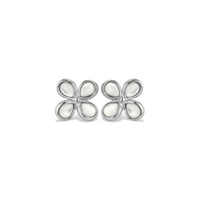Jardin Stud Earrings with Mother of Pearl