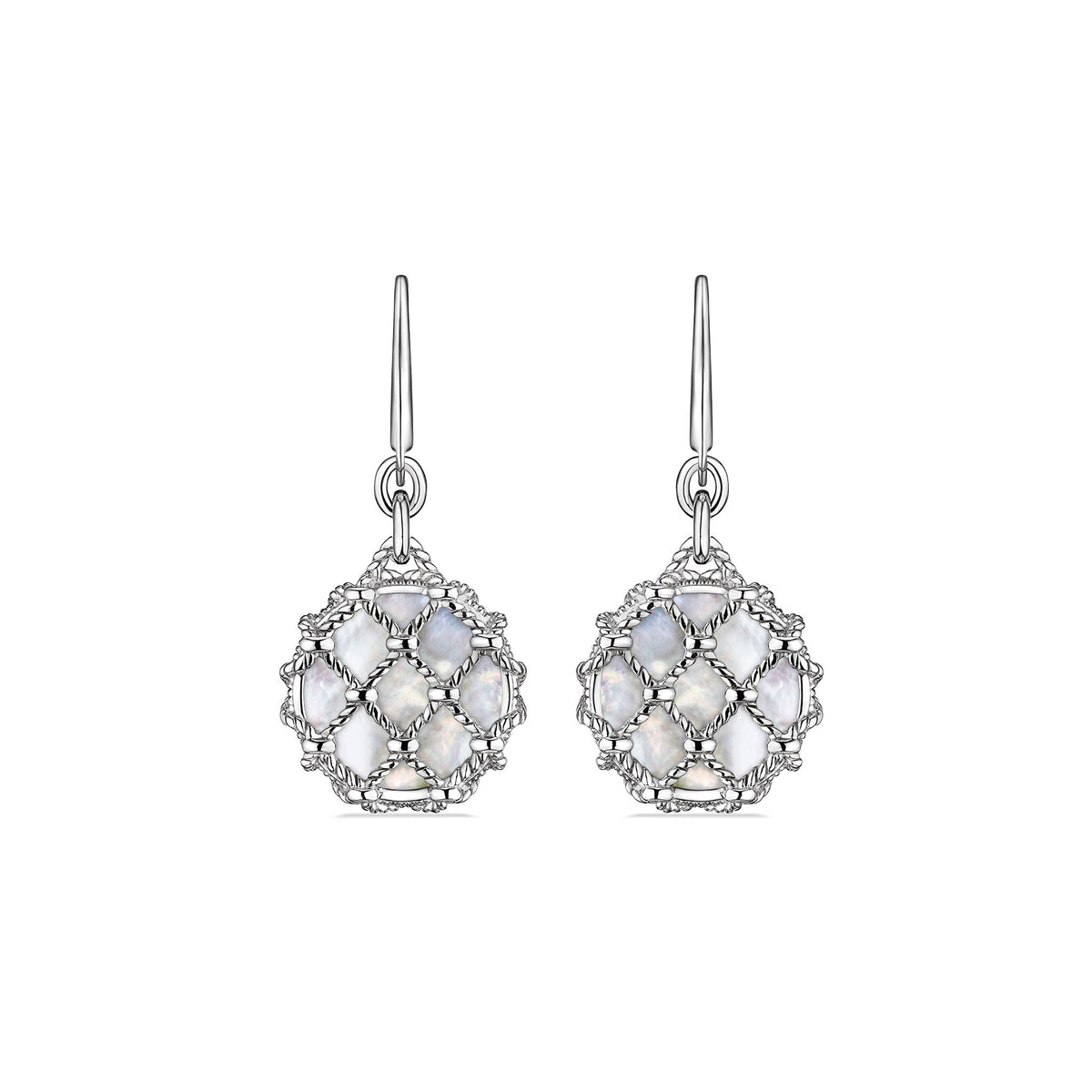 Isola Drop Earrings with Mother of Pearl