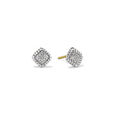 Isola Stud Earrings with Diamonds