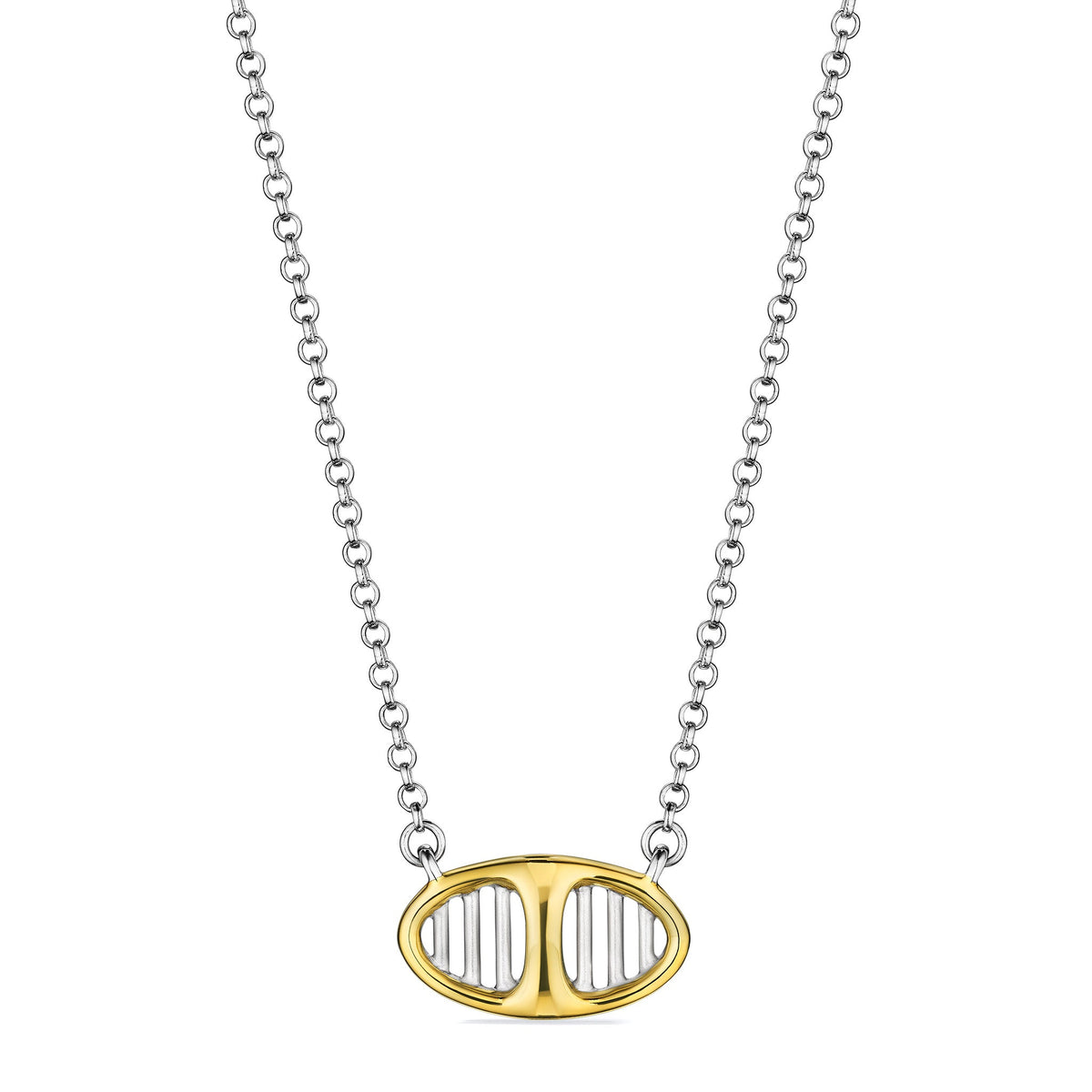 Cielo Necklace with 18K Gold