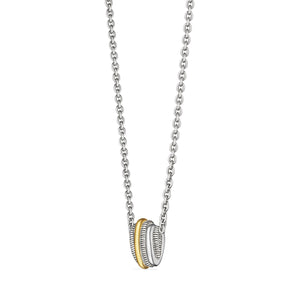 Eternity Highway Necklace with 18K Gold