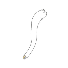 Eternity Highway Necklace with 18K Gold