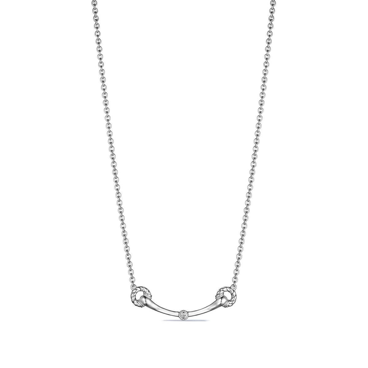 Vienna Bit Necklace with Diamonds