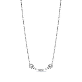 Vienna Bit Necklace with Diamonds