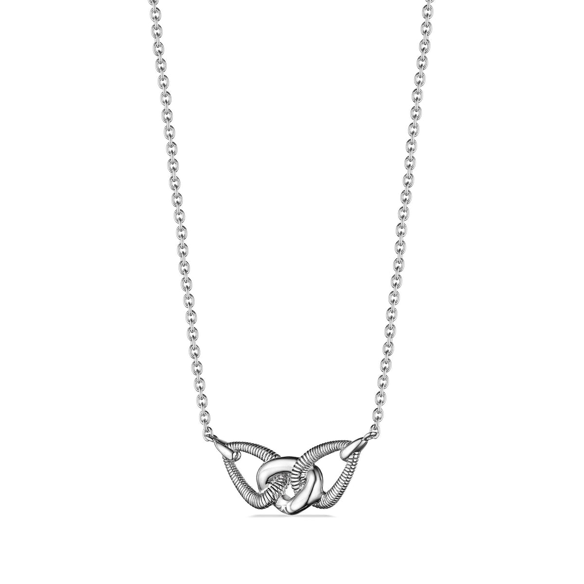 Eternity Interlocking Link Necklace