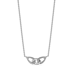 Eternity Interlocking Link Necklace