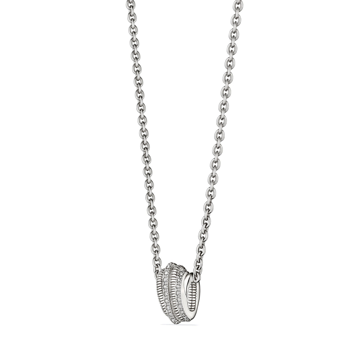 Eternity Highway Necklace with Diamonds