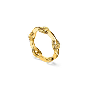 Vienna Stack Ring in 18K