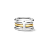 Cielo Multi Band Ring with 18K Gold