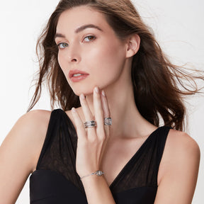 Cielo Friendship Bracelet with Diamonds