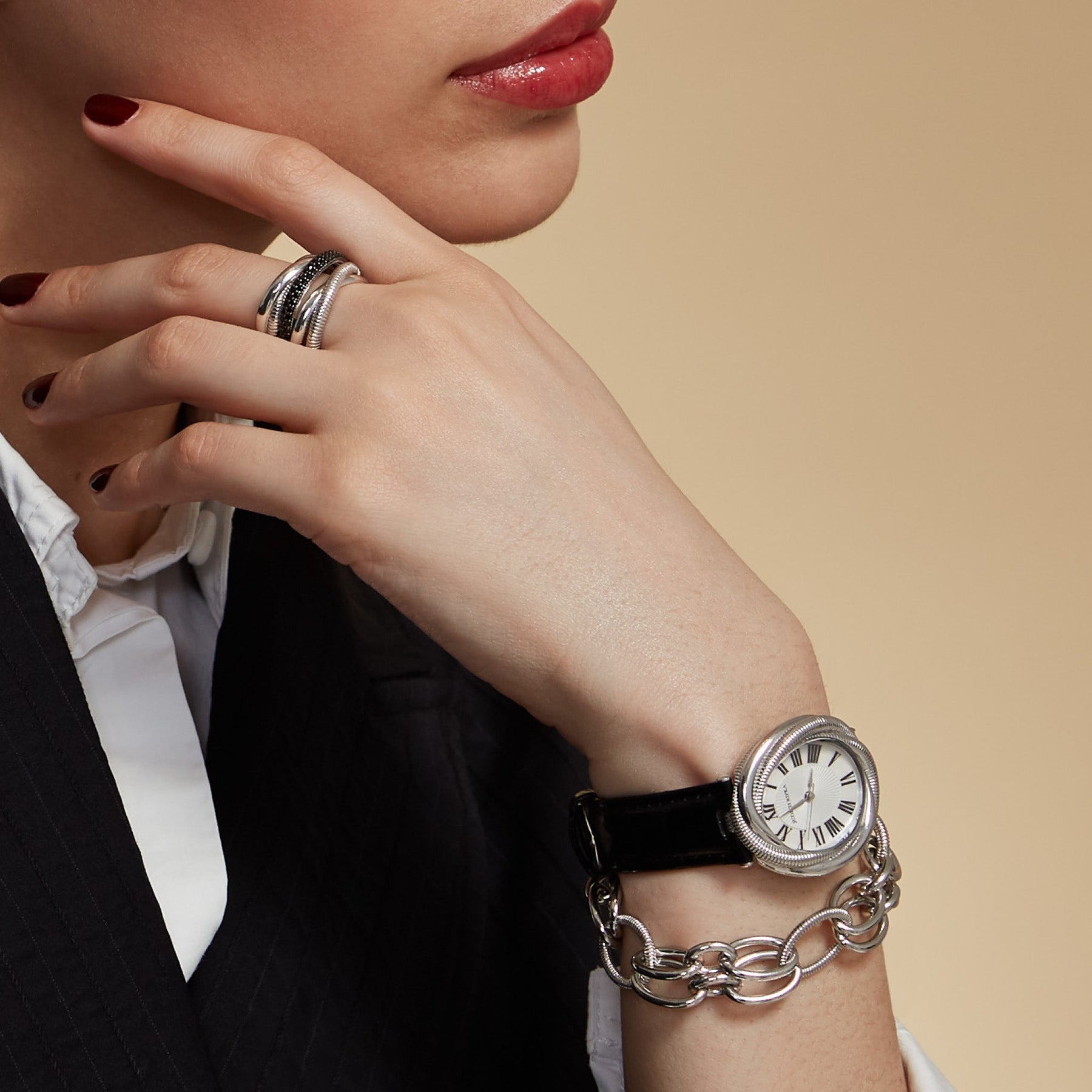 Eternity Signature Double Link Bracelet