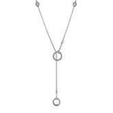 Vienna Y Necklace with Diamonds