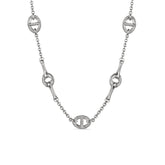 Vienna Multi Link Station Necklace