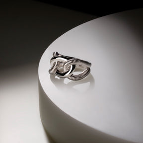Eternity Interlocking Link Ring